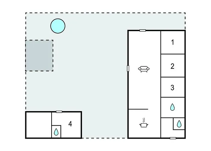 Дом отдыха 4 Bedroom Lovely In *